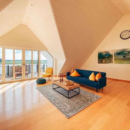 Rheinloft 3 - Große Giebelwohnung mit Dachterrassen an der Rheinpromenade Emmerich Exterior foto