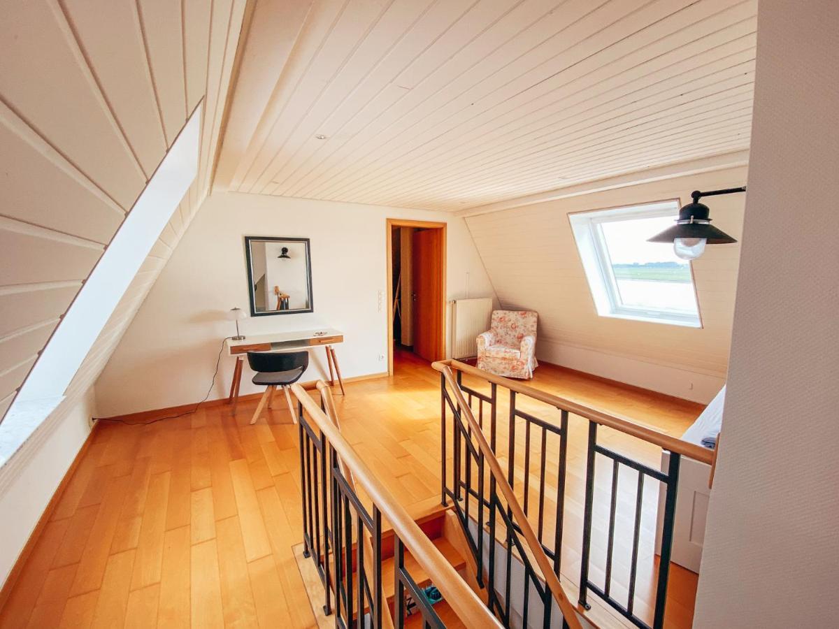 Rheinloft 3 - Große Giebelwohnung mit Dachterrassen an der Rheinpromenade Emmerich Exterior foto