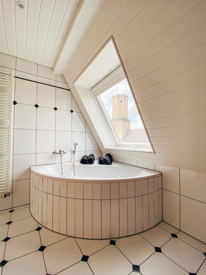 Rheinloft 3 - Große Giebelwohnung mit Dachterrassen an der Rheinpromenade Emmerich Exterior foto