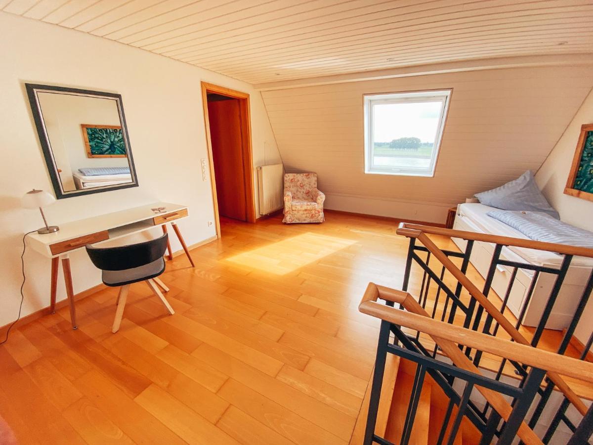 Rheinloft 3 - Große Giebelwohnung mit Dachterrassen an der Rheinpromenade Emmerich Exterior foto